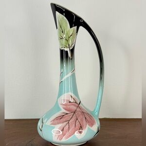Vintage 60s Robins Egg Blue Mid Century Bud Vase | made in Japan